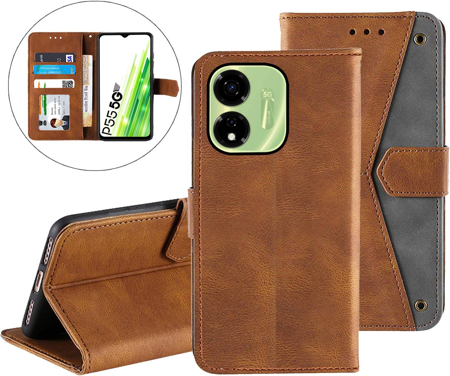 Autofocus Back Cover for Itel P55 5G