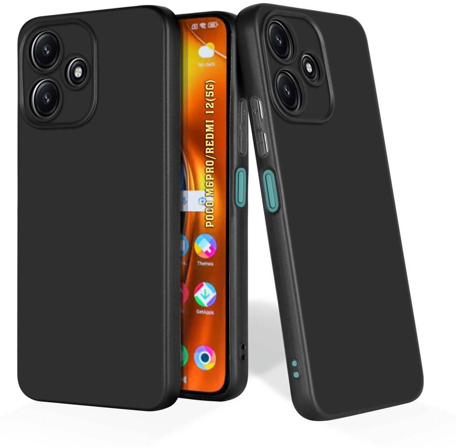 7printzone Back Cover for POCO M6 Pro 5G, REDMI 12 5G