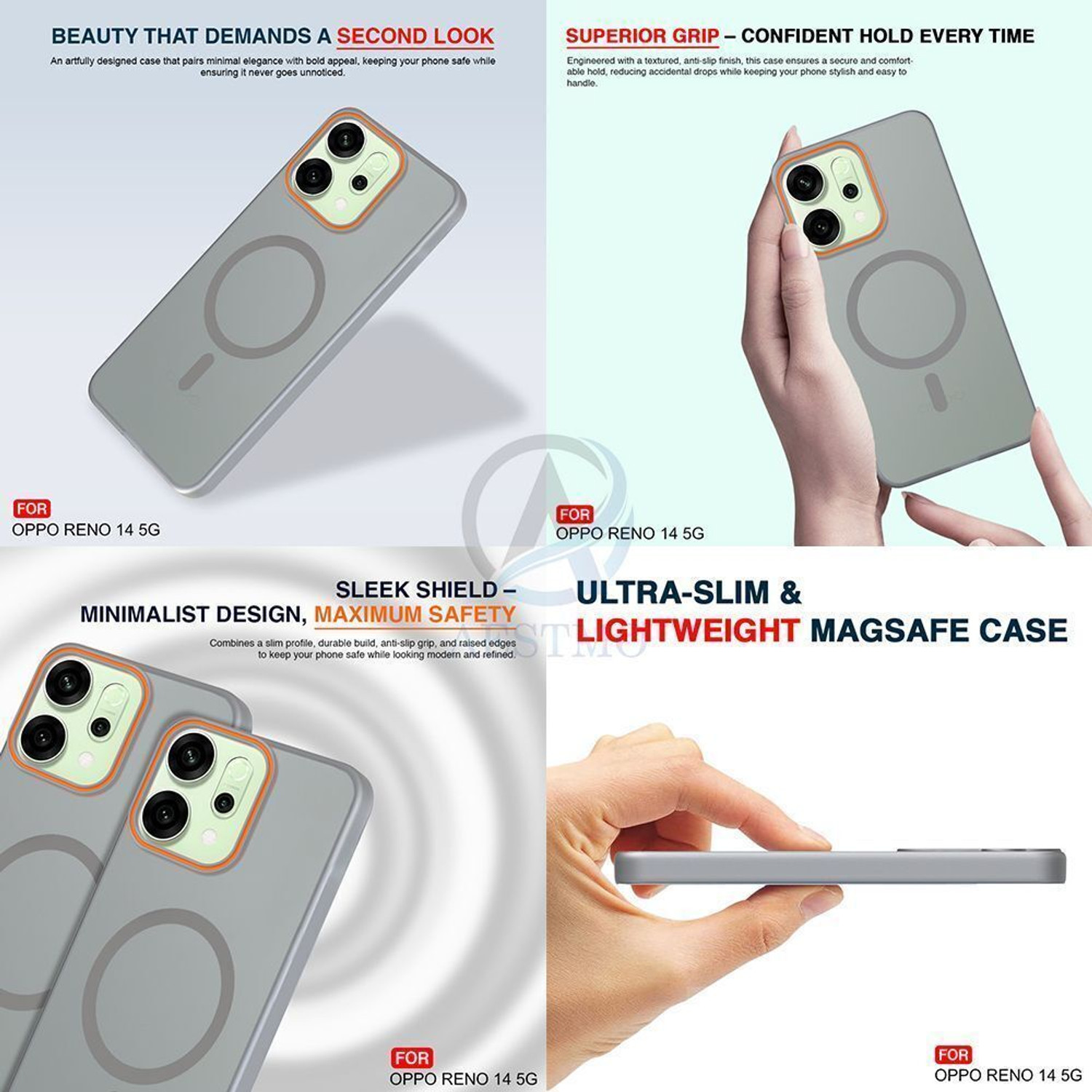 Image of AESTMO Back Cover for Oppo Reno 14 5G