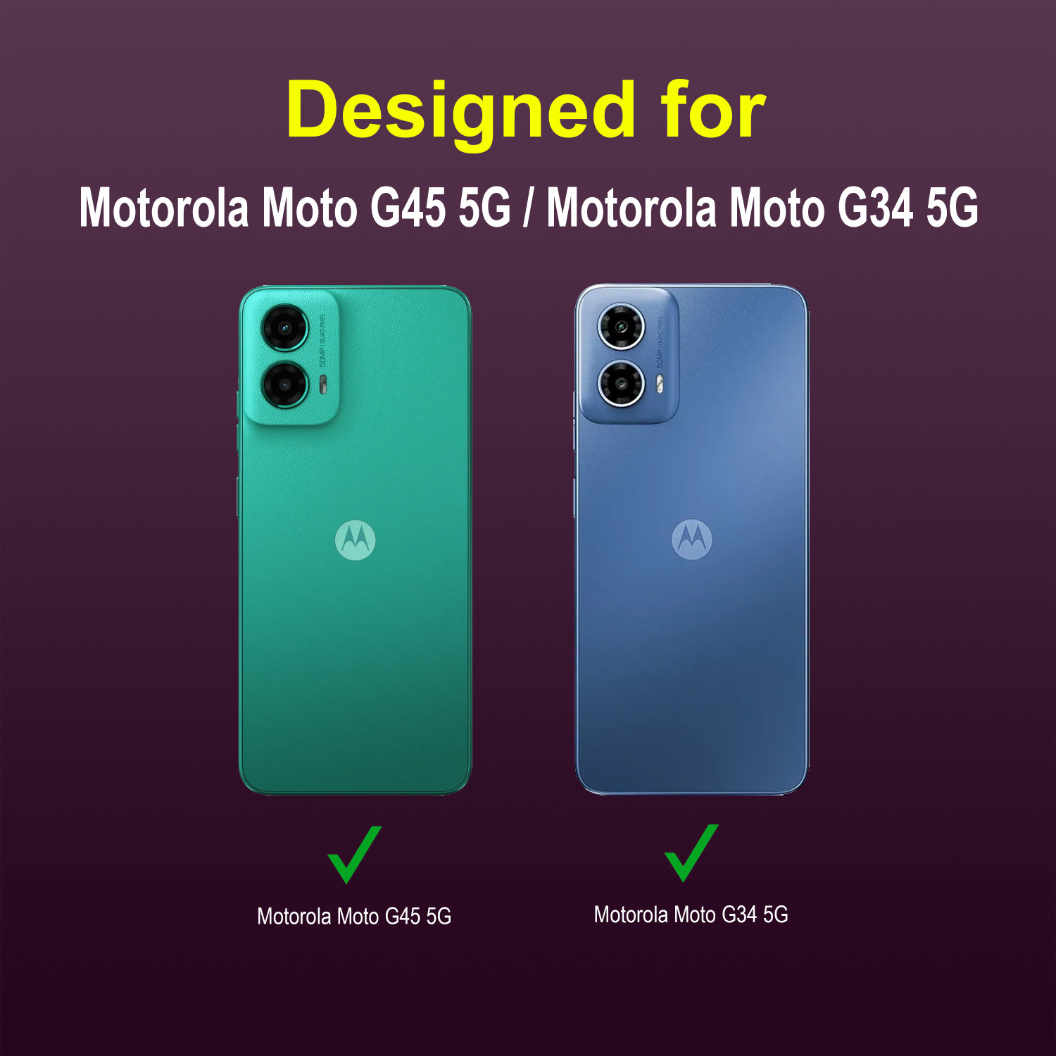Image of GLOBAL NOMAD Back Cover for MOTOROLA g45 5G