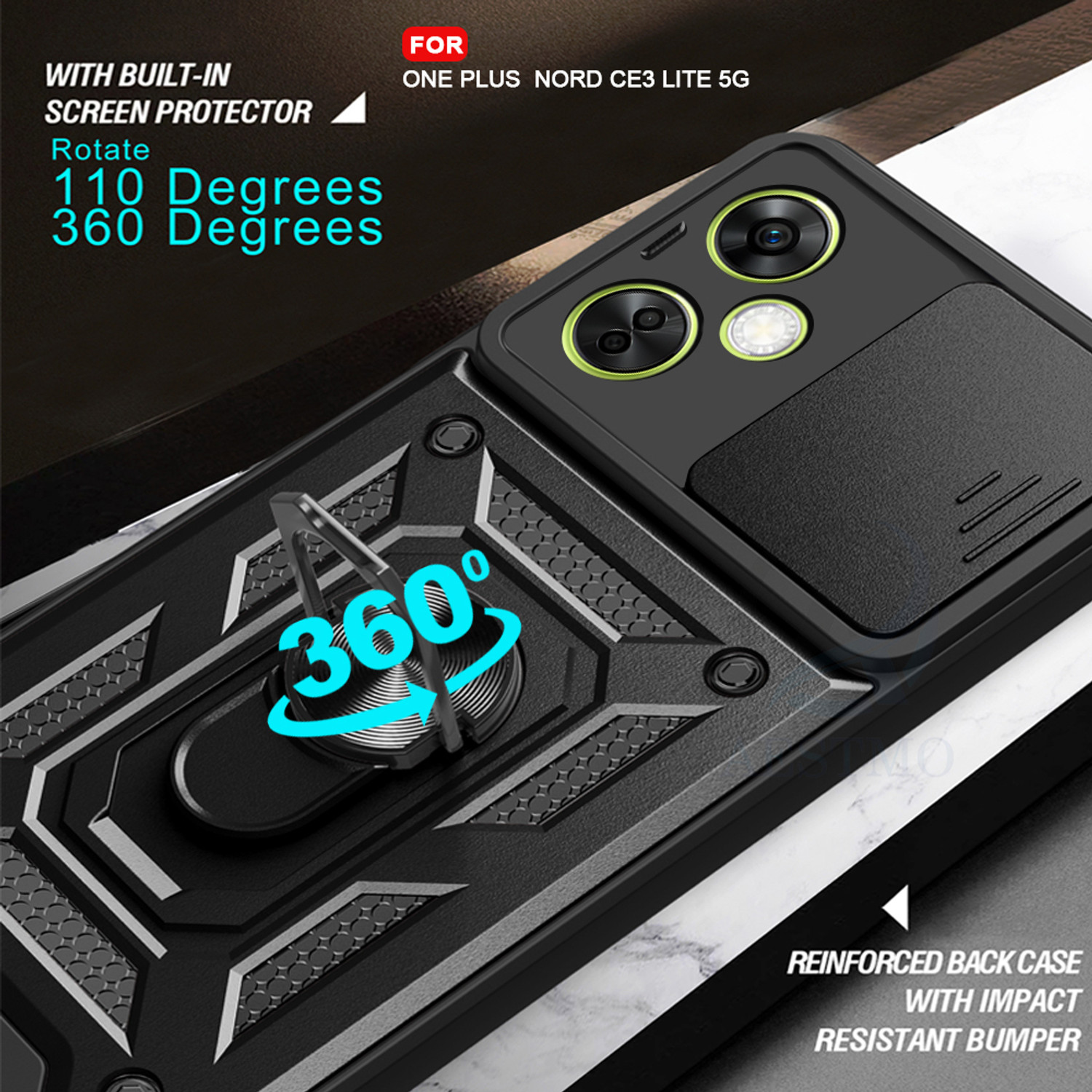 Image of AESTMO Back Cover for OnePlus Nord CE 3 Lite 5G