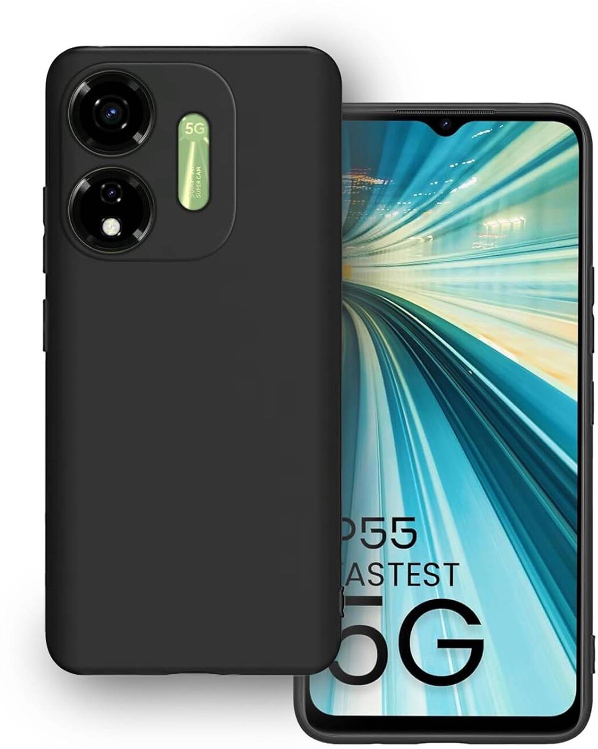Bmb Back Cover for iTel P55 5G