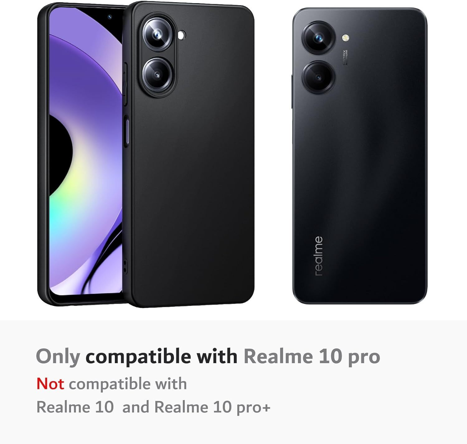 Image of CLOVYR Back Cover for Realme 10 Pro 5G