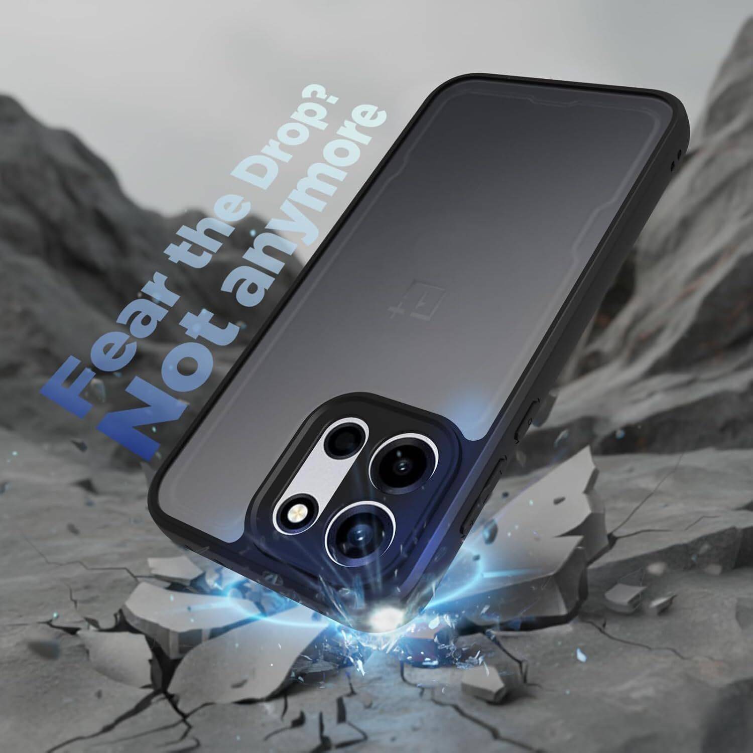 RIGGEAR Back Cover for OnePlus Nord 6 Black - Image 4