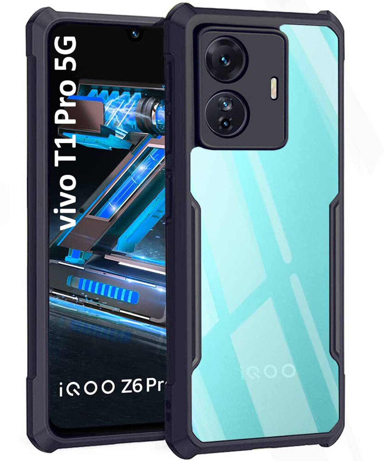 ADI Creations Back Cover for vivo T1 Pro 5G, IQOO Z6 Pro 5G