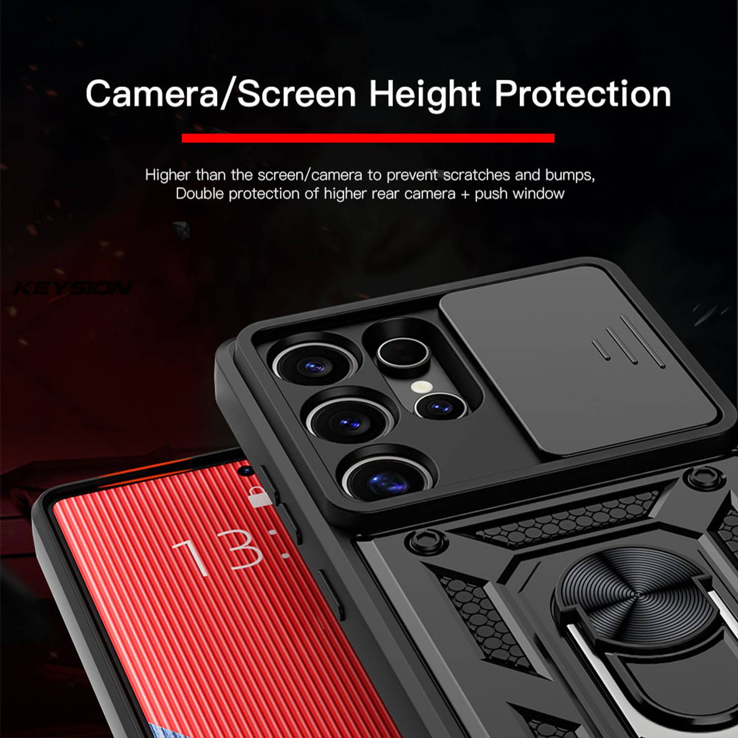 Fablue Back Cover for Samsung Galaxy S26 Ultra 5G Black - Image 2