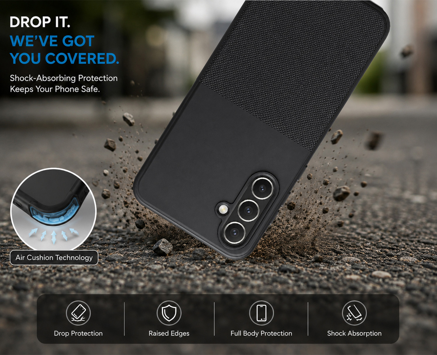 Image of Unirock Back Cover for Samsung Galaxy S21 FE 5G