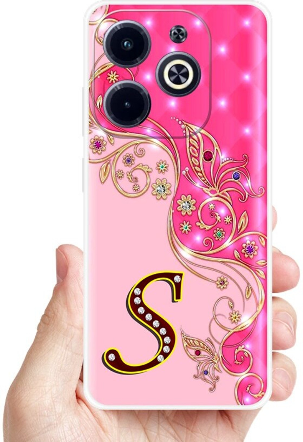 Image of Printcase Back Cover for Infinix Hot 40i