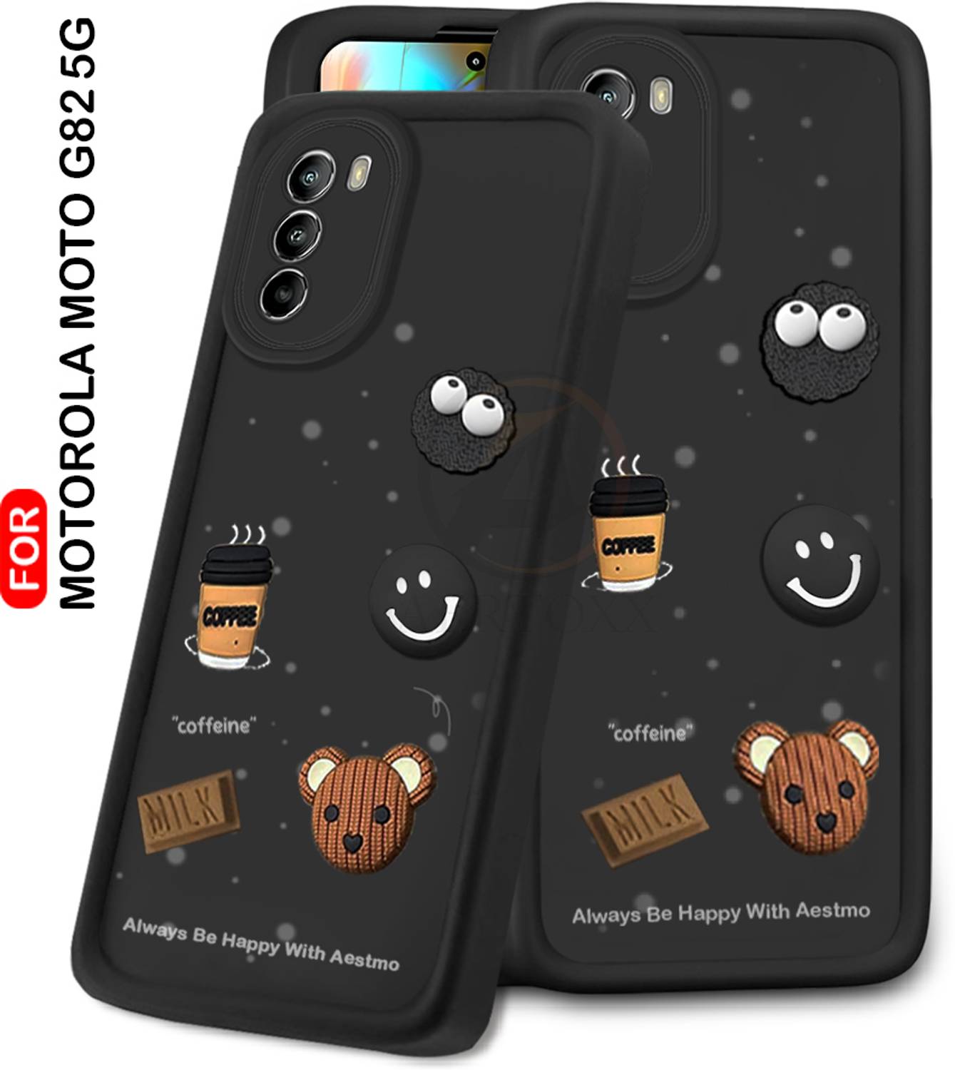 AERTOXX Back Cover for Motorola Moto G82 5G