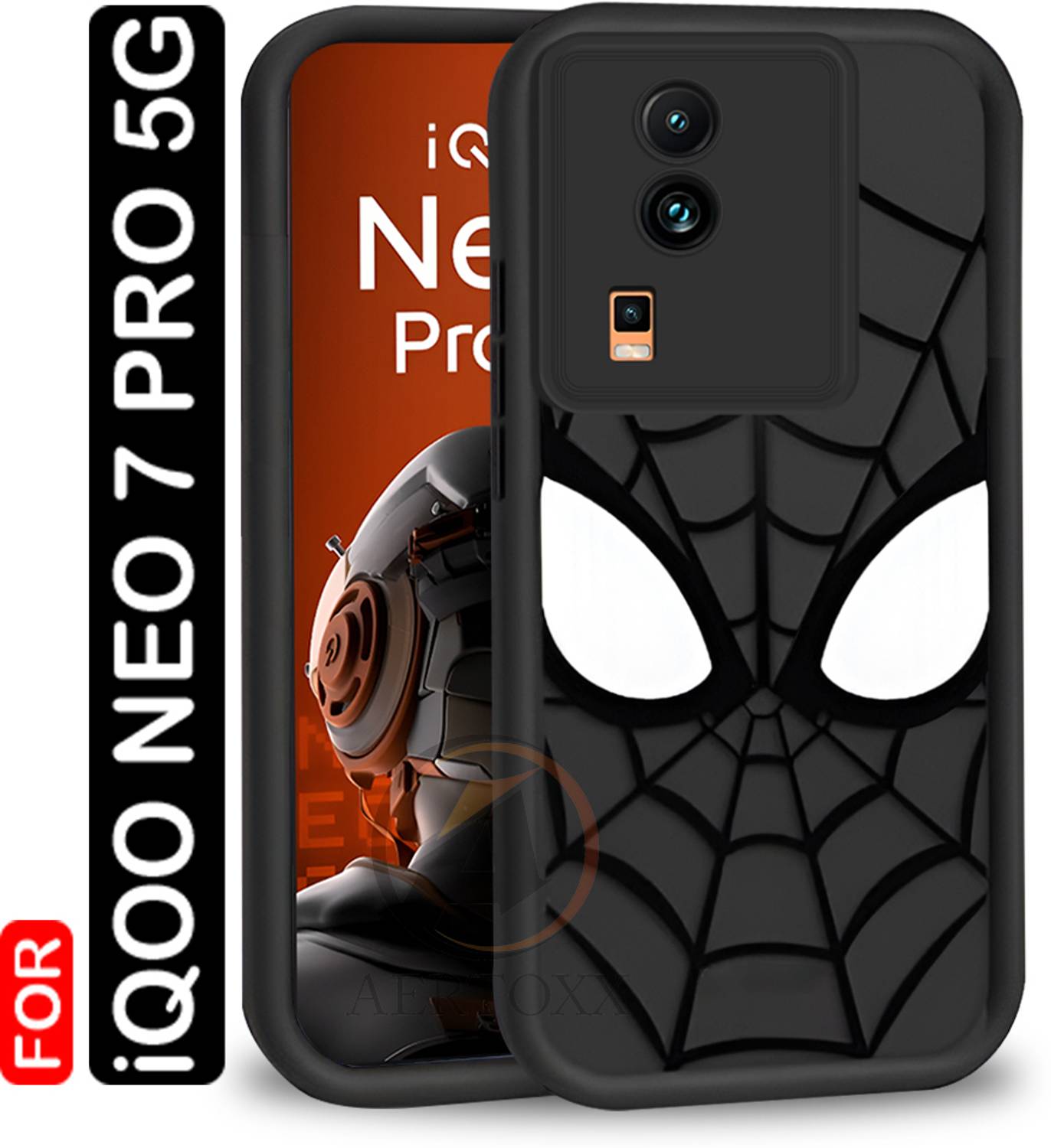 AERTOXX Back Cover for iQOO Neo 7 Pro 5G
