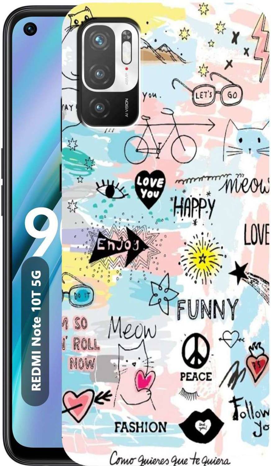 BUYMORE Back Cover for REDMI Note 10T 5G