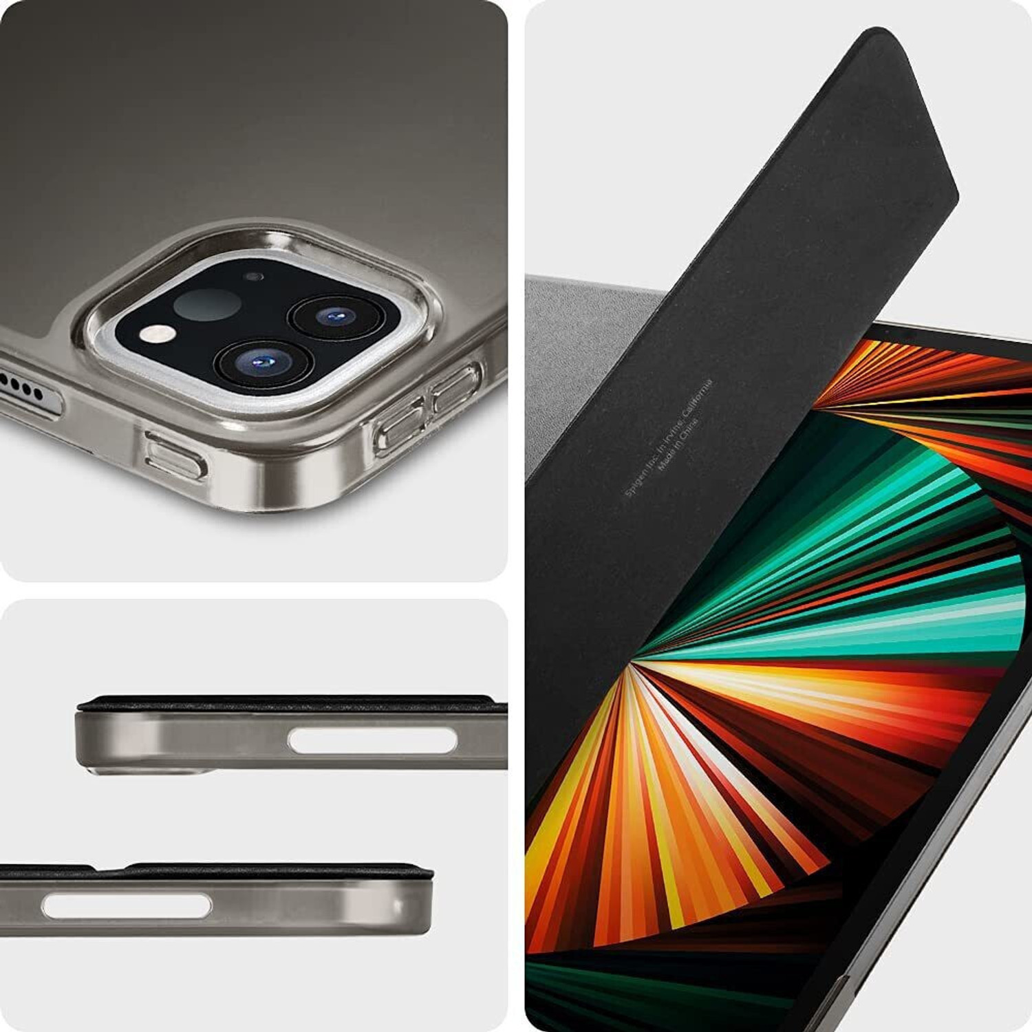 Image of Spigen Smart Fold Back Cover for Apple iPad Pro 12.9 inch