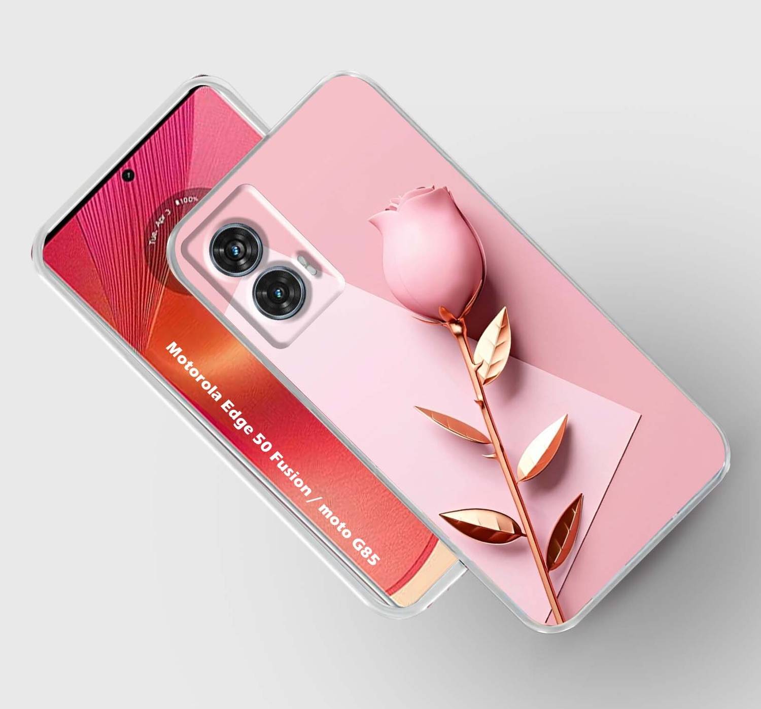Artage Back Cover for Motorola G85 5G, Moto G85 5G, Moto Edge 50 Fusion 5G, Motorola Edge 50 Fusion 5G