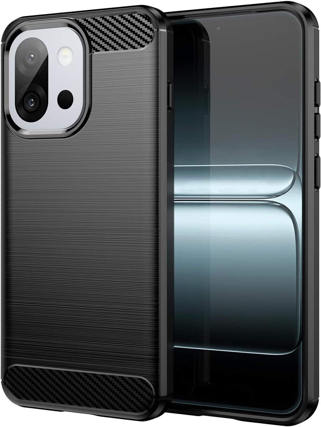 Image of Lustree Back Cover for OnePlus 13s / OnePlus 13T Brushed Texture Flexible Shockproof Zebra TPU