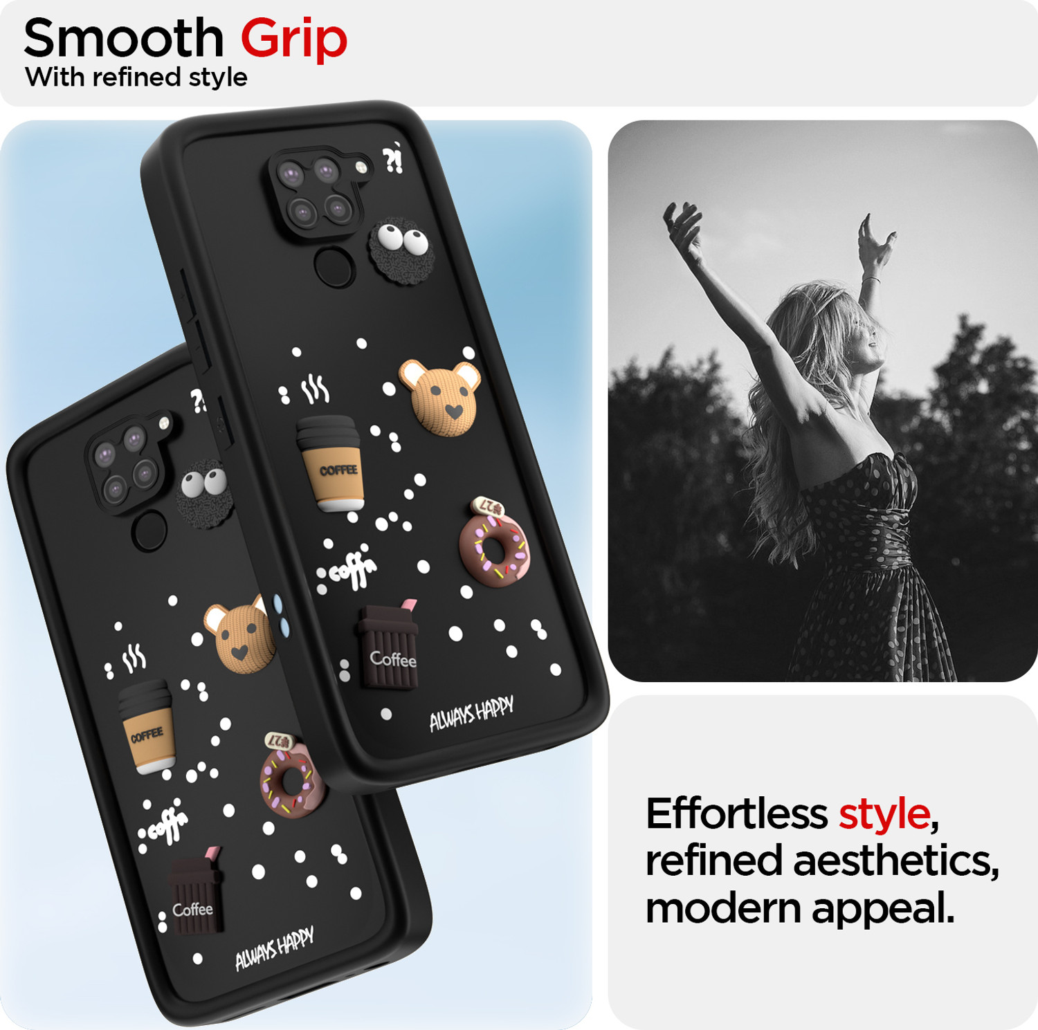 Image of Flipkart SmartBuy Back Cover for Redmi Note 9