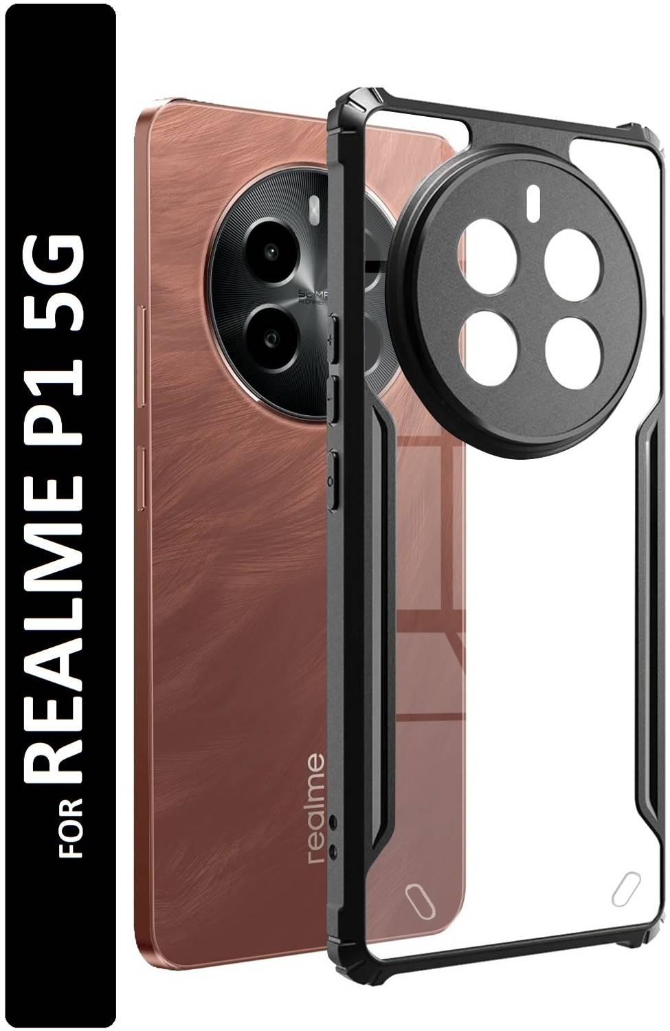 KWINE CASE Back Cover for realme P1