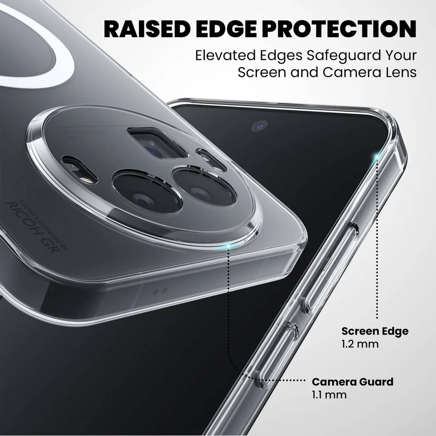 Back Cover for Realme C67 Transparent MagSafe Mobile Back Cover | Wireless Charging Compatible - Image 3