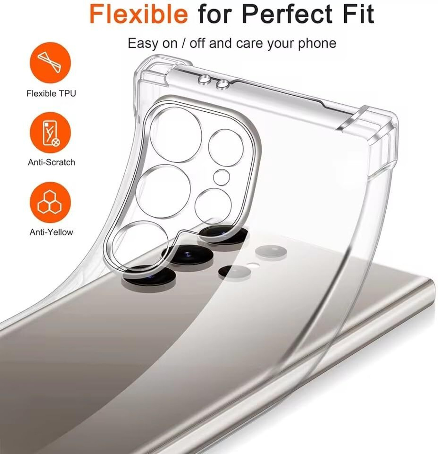 Image of JASH Back Cover for Samsung Galaxy S25 Ultra 5G