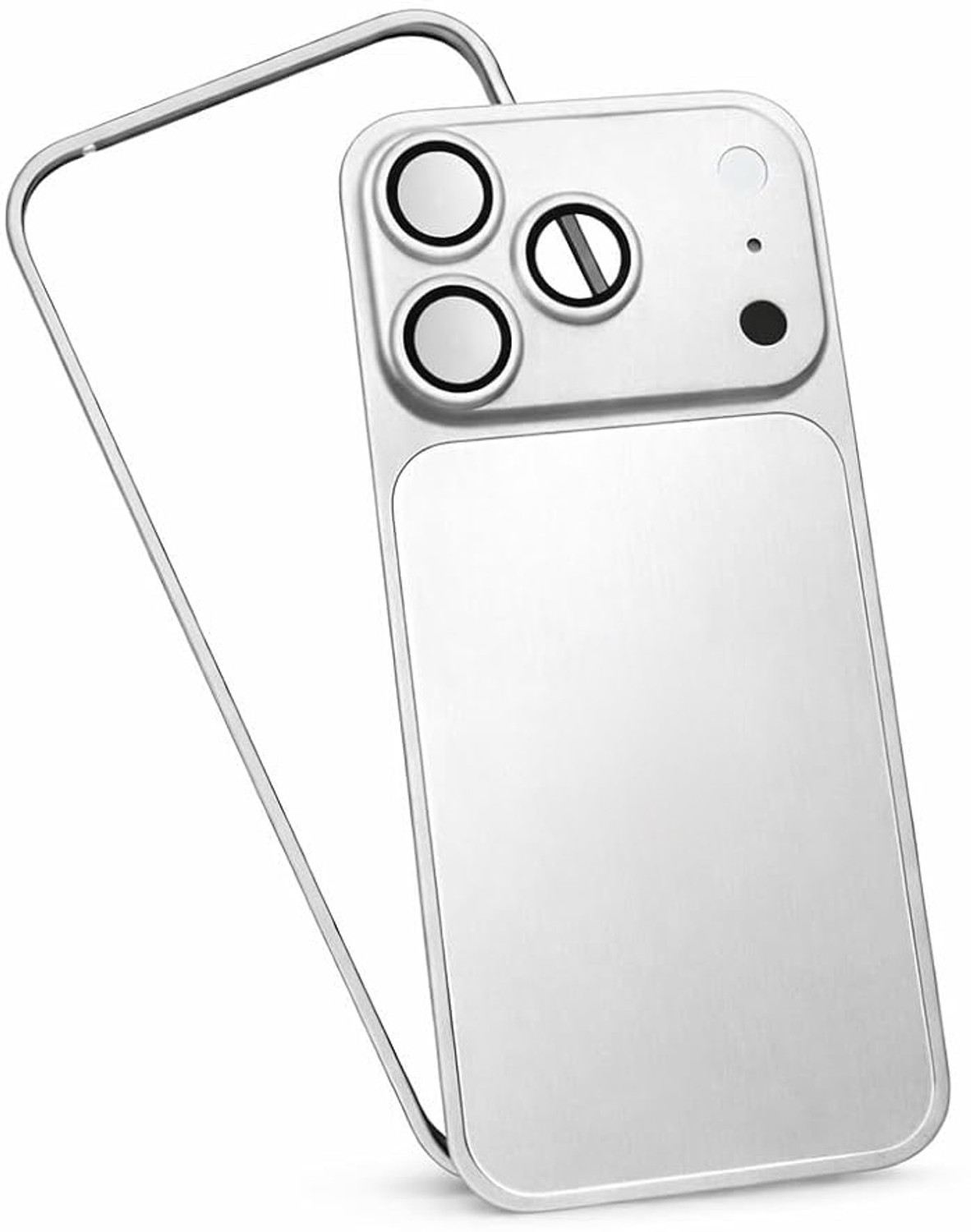 Image of AK PREMIUM Back Replacement Cover for 16 Pro Max into 17 Pro Max Actual look