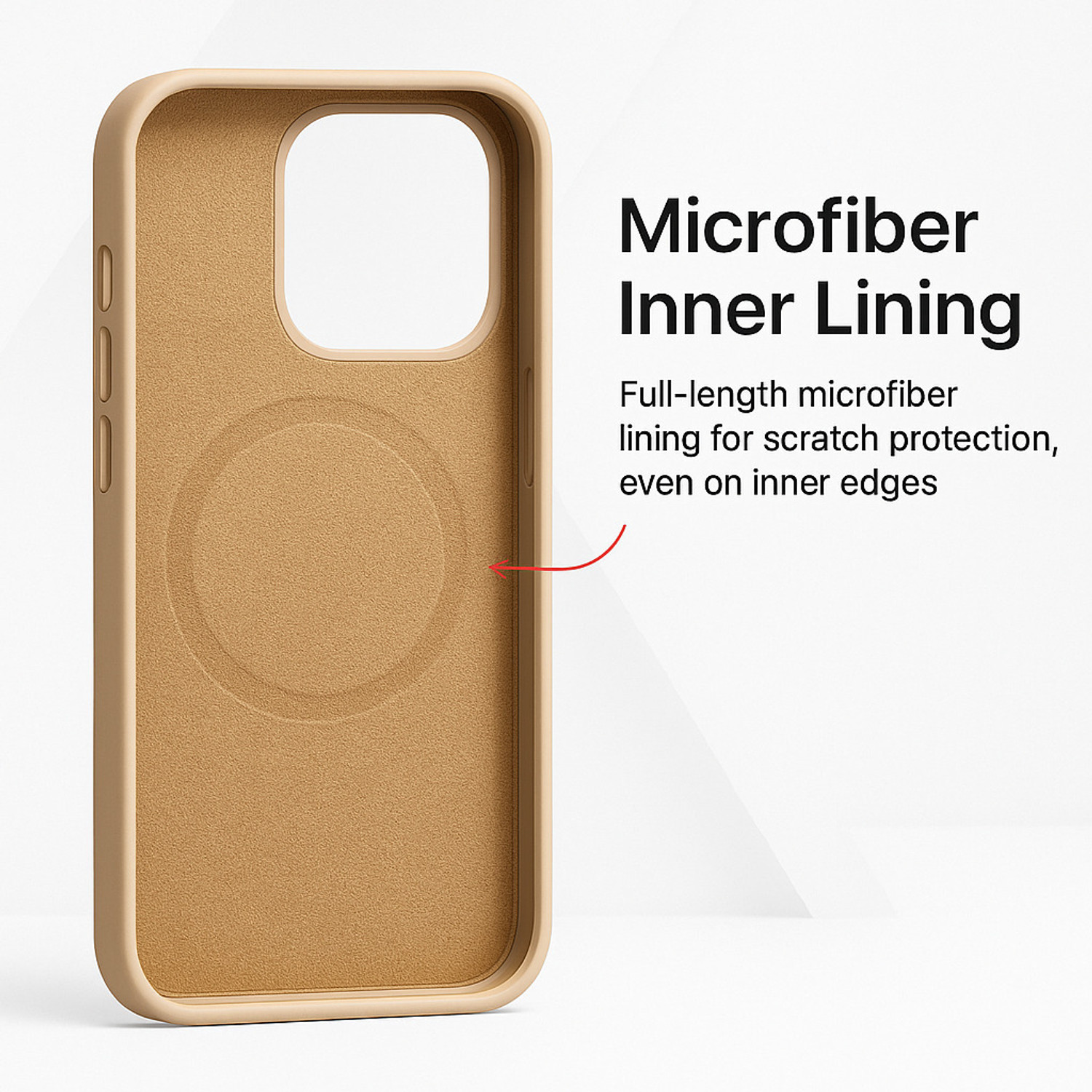 Image of AGRONA Back Cover for Apple iphone 16 Pro Max MagSafe Silicone Case | Original Soft-Touch Finish