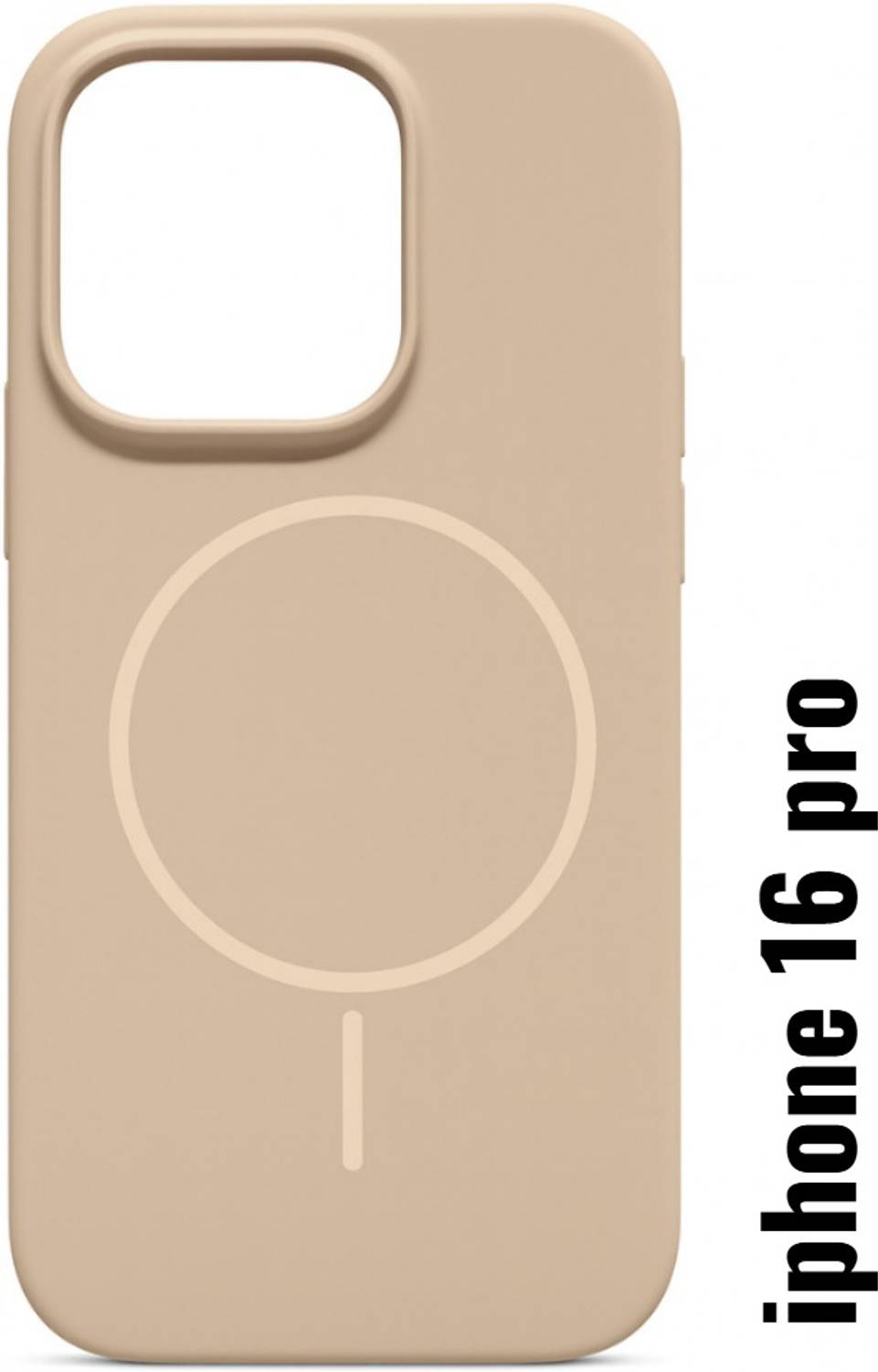 AGRONA Silicone Case for iPhone 16 Pro with MagSafe Ring