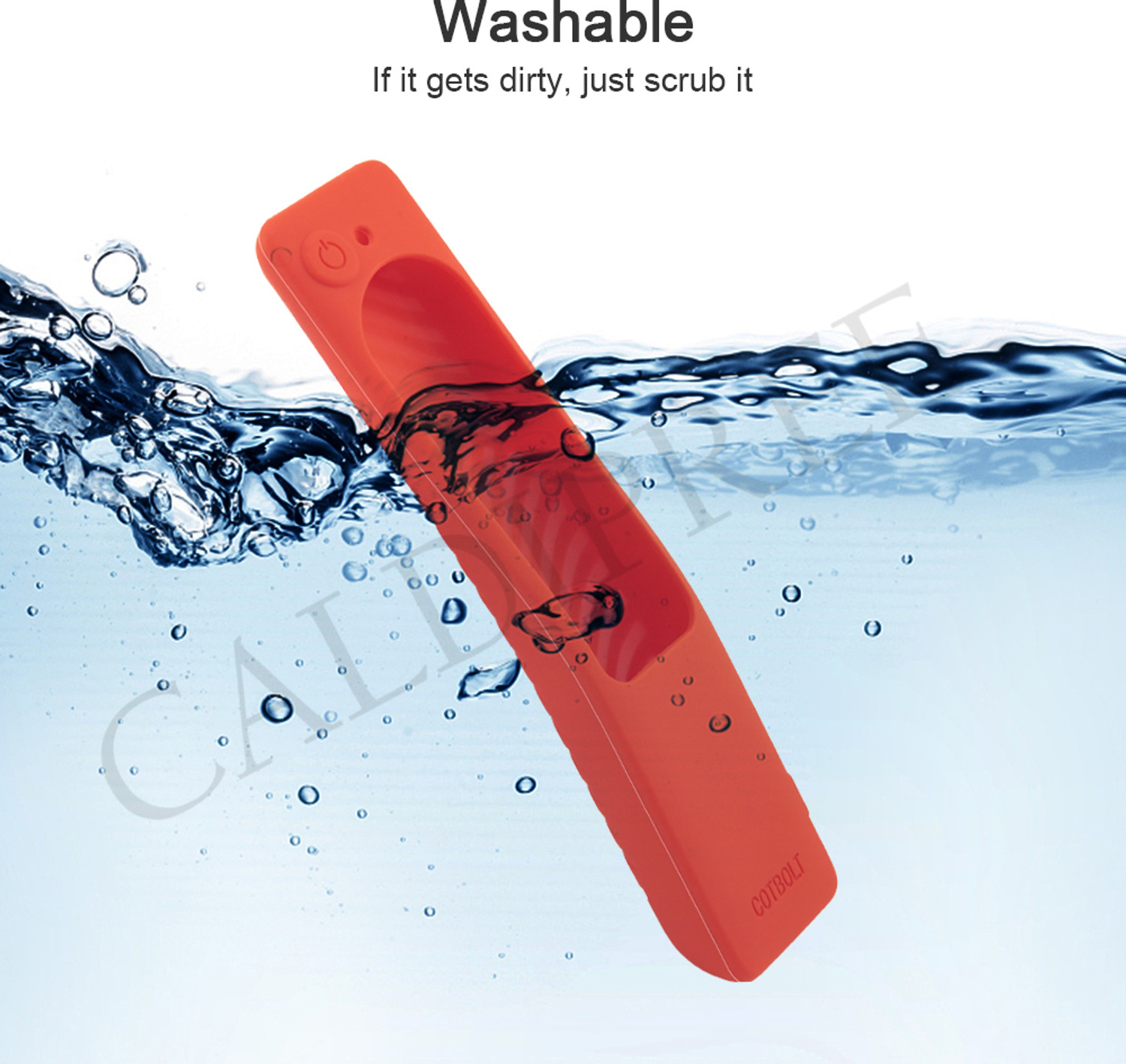 Image of CALDIPREE Book Cover for Samsung Smart TV Remote Control Cover