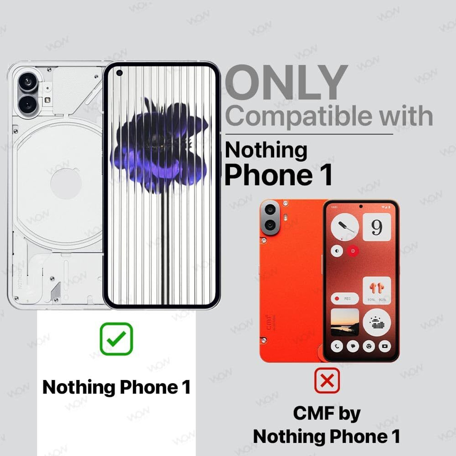 Image of Casener Back Cover for Nothing Phone (1)