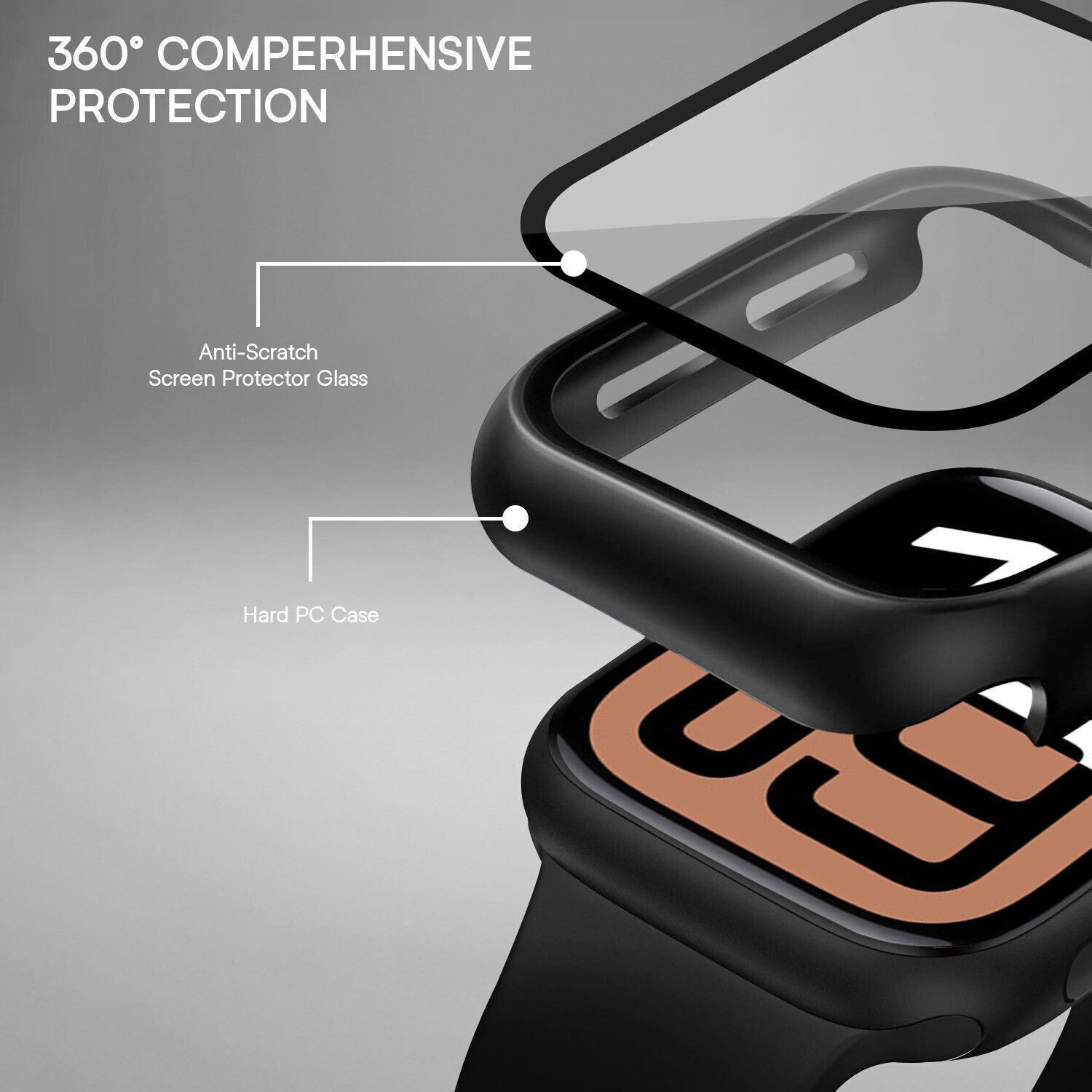 Image of Gripp Bumper Case for 42mm, Apple Watch Series 11 / Watch Series 10