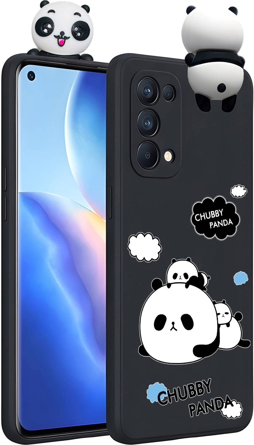 Radhamob Oppo Reno5 Pro Black TPU Case - Image 1