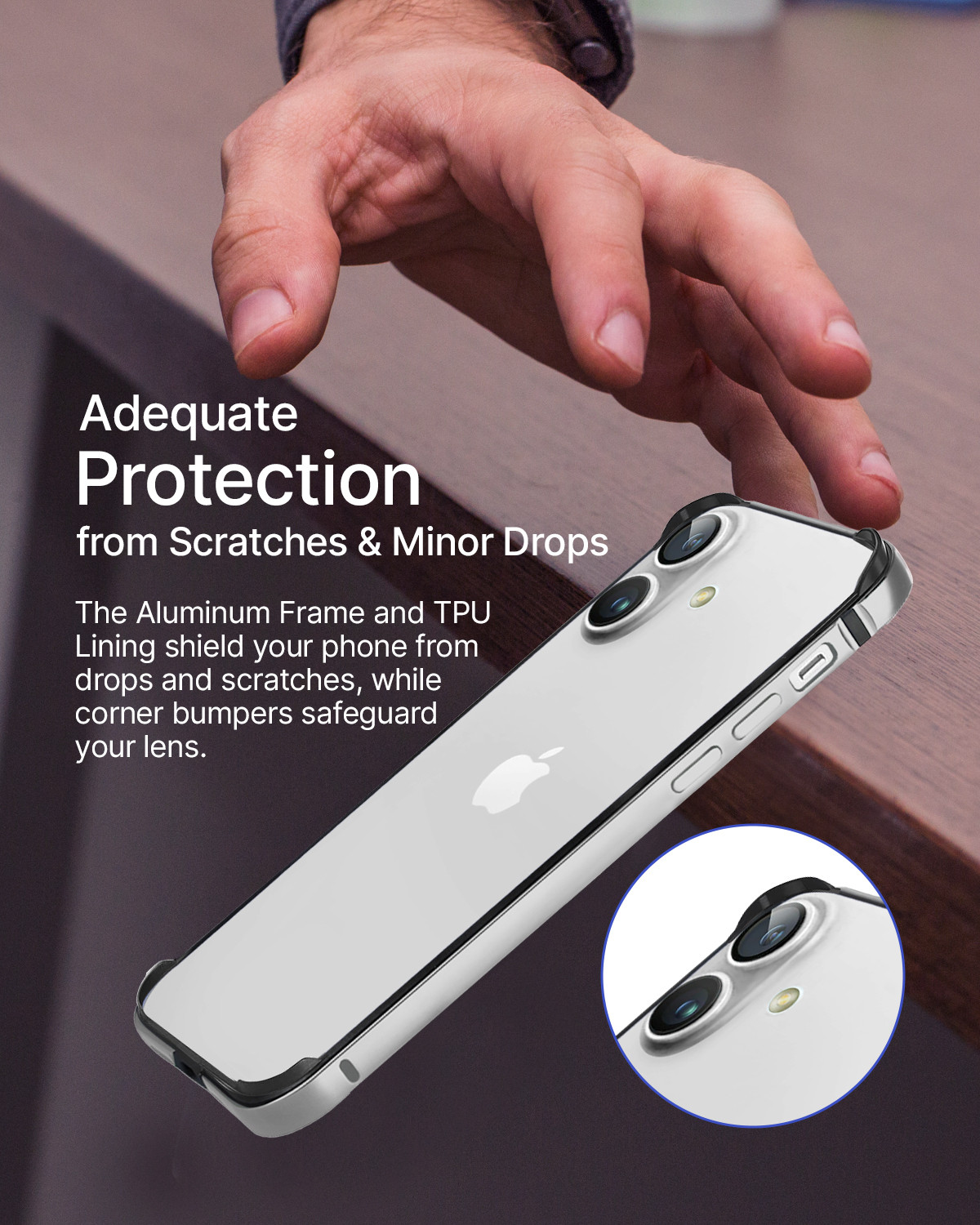 Image of RAEGR Bumper Case for Apple iPhone 16 (6.1-Inch) (2024)