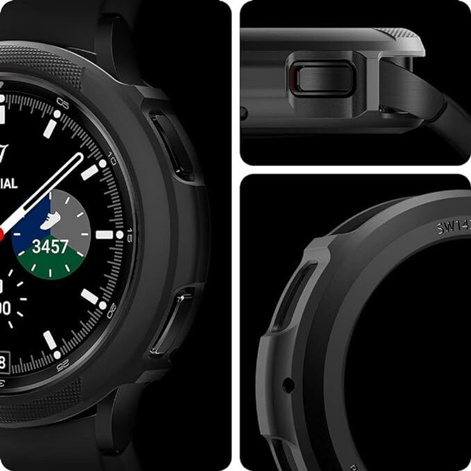 Image of Spigen Bumper Case for Samsung Galaxy Watch 4 Classic 46mm