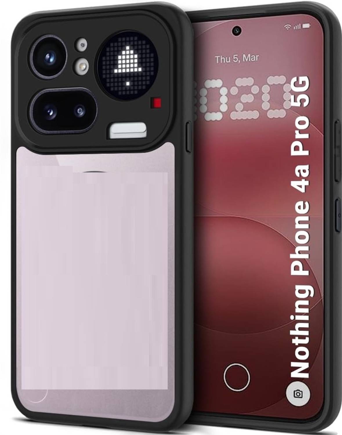 welldesign Bumper Case for Nothing Phone 4a Pro, Nothing Phone (4a