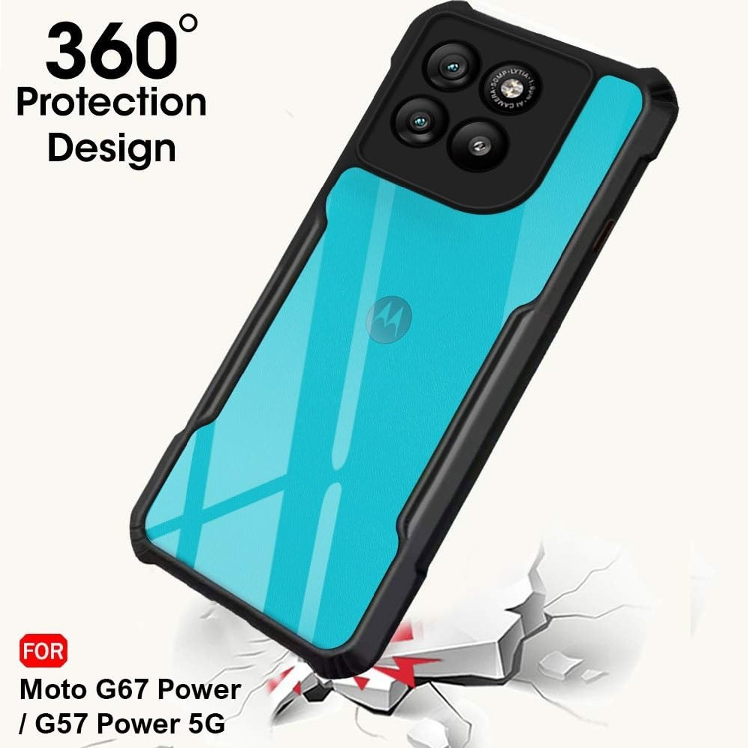 Image of vmt stock Back Cover for Moto G57 Power 5G, Motorola G57 Power 5G, MOTOROLA g67 power 5G