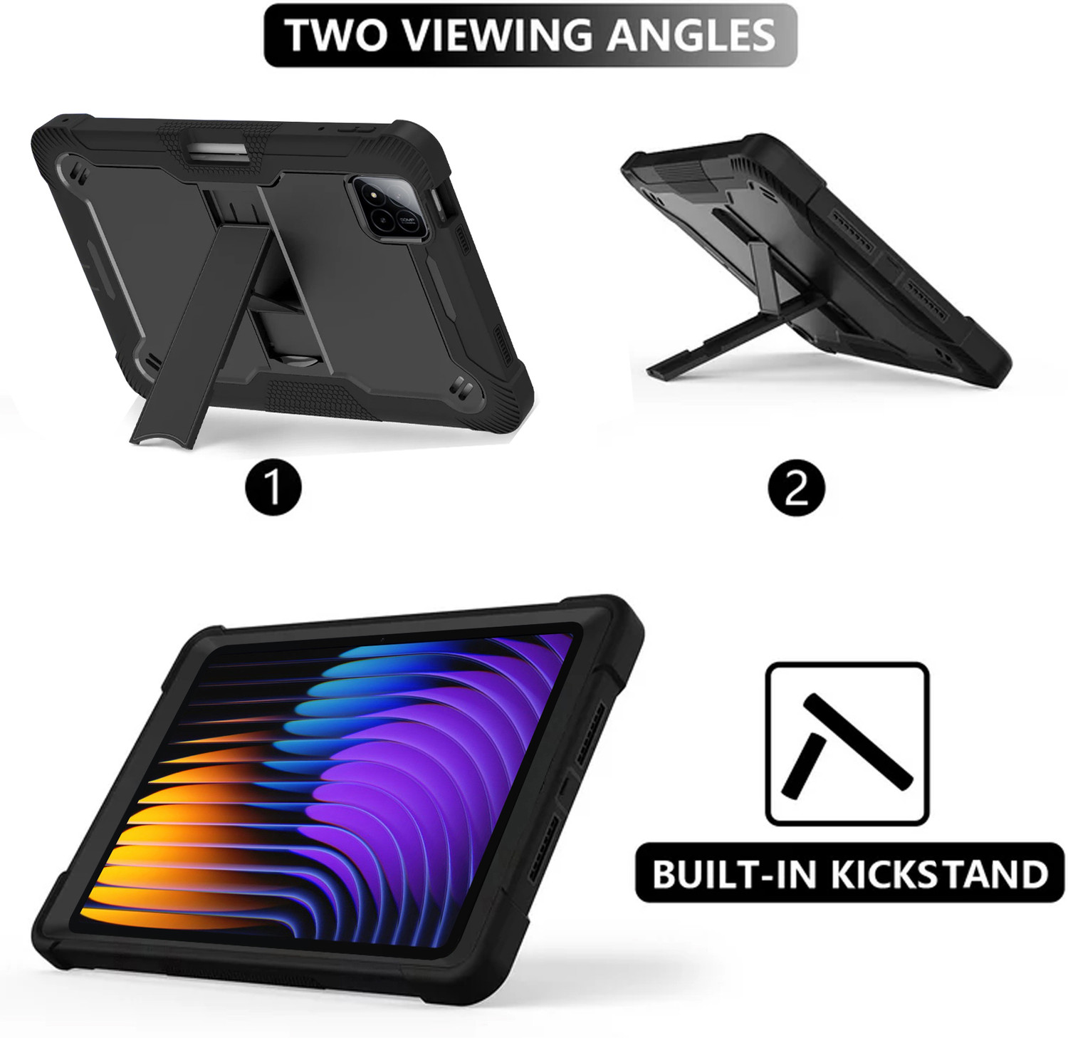 Image of TGK Bumper Case for Xiaomi Mi Pad 7 11.2 inch, Xiaomi Pad 7 Pro 11.2 inch