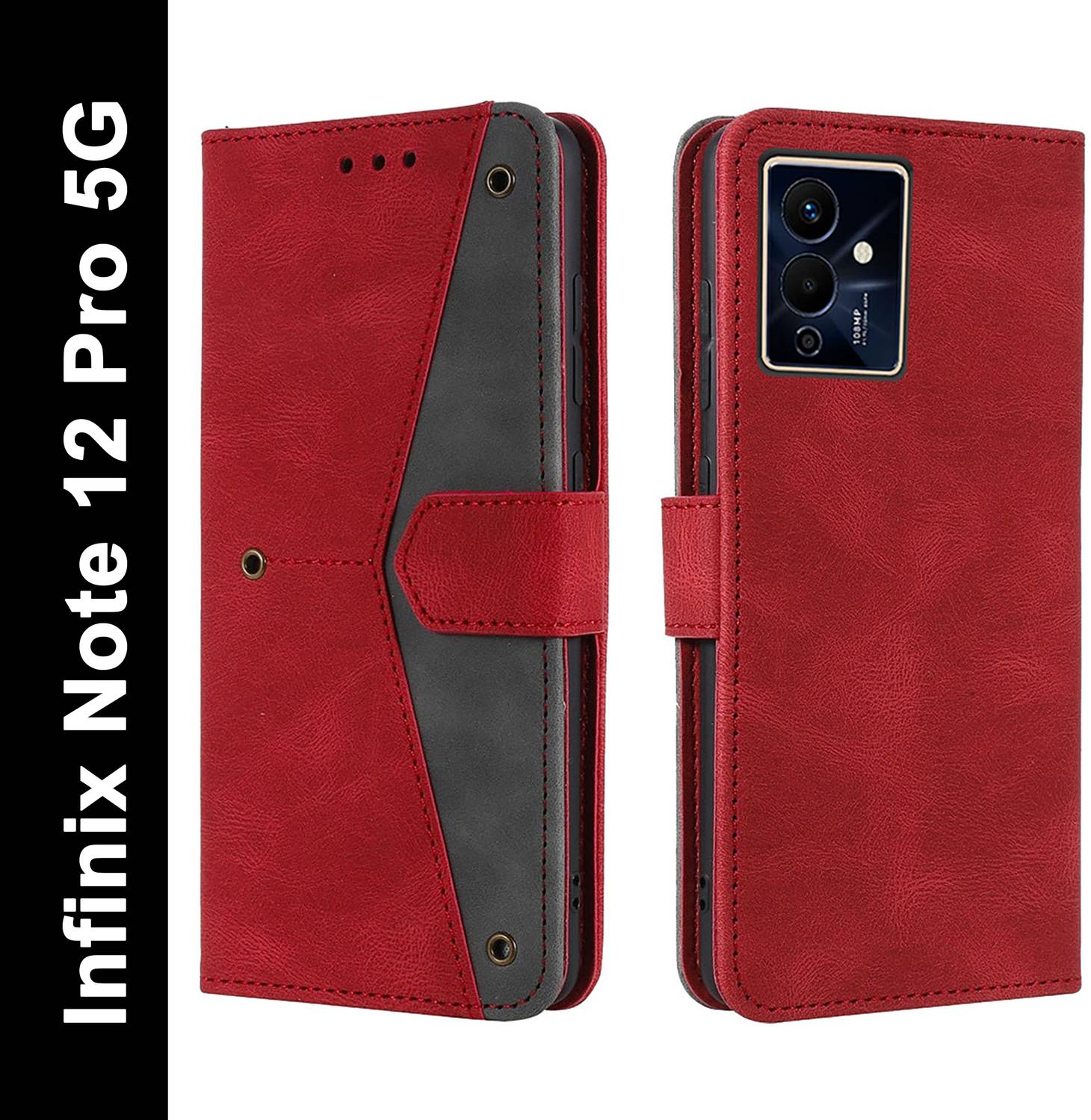 Autofocus Flip Cover for Infinix Note 12 Pro 5G
