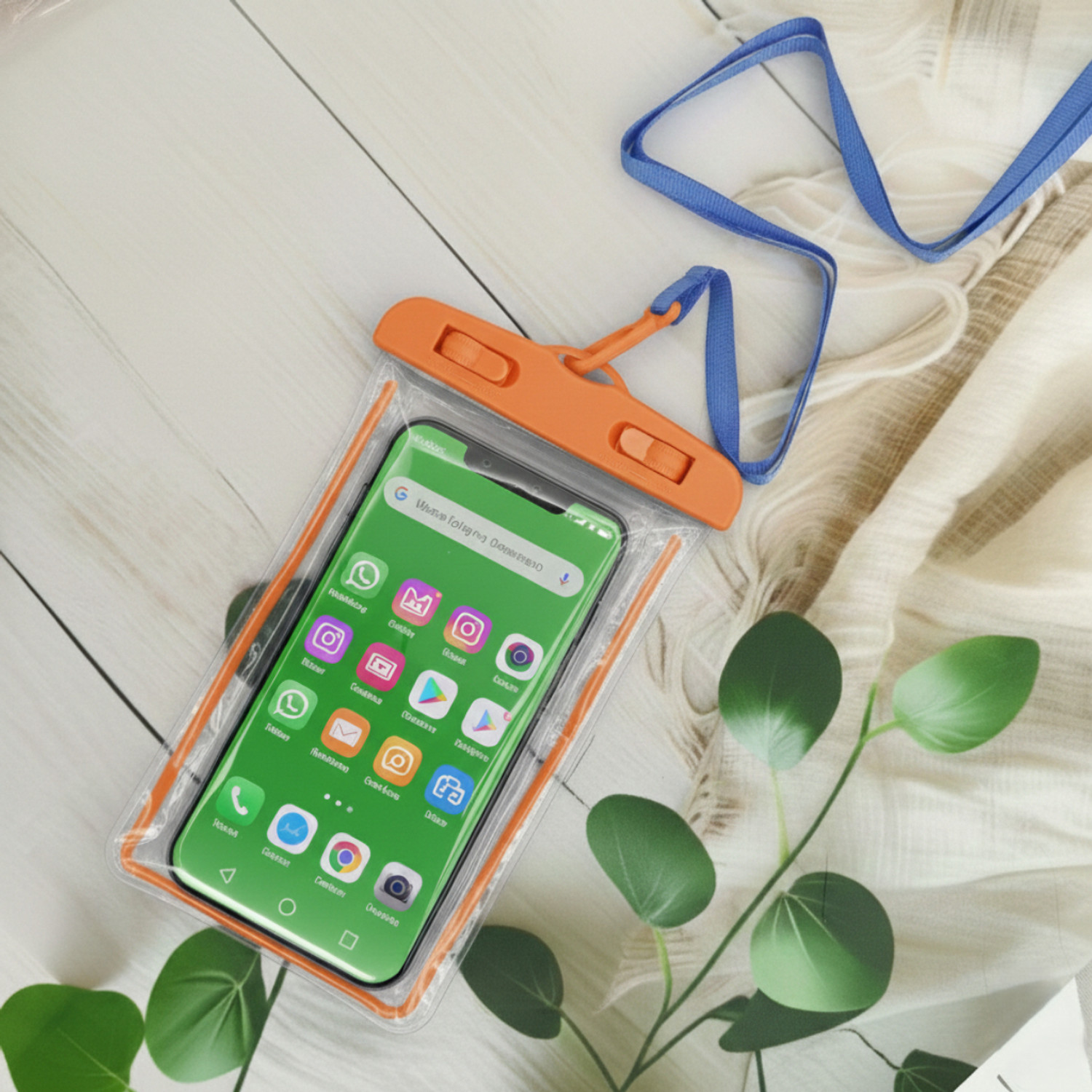 Image of Melukhha Pouch for Mobile protection, waterproof cover - Pack of 1