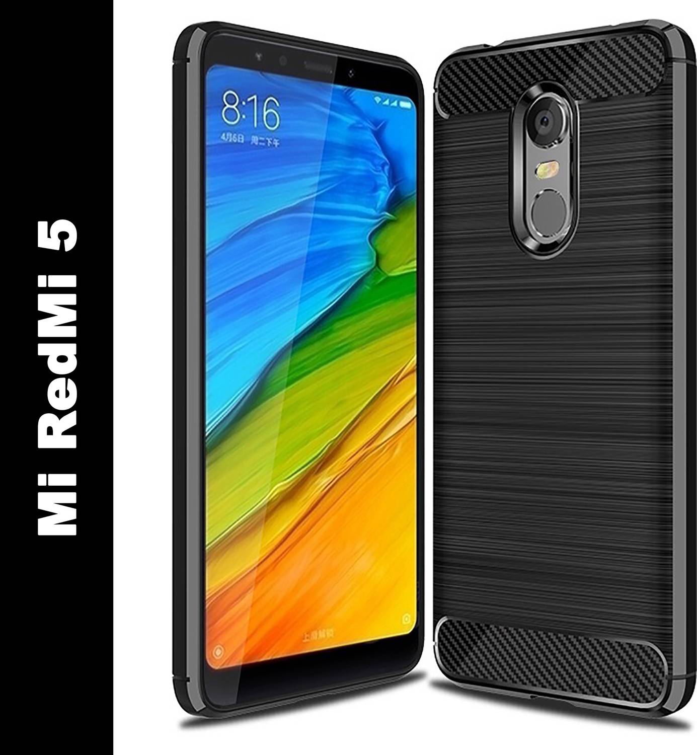 Bracevor Back Cover for Mi Redmi 5