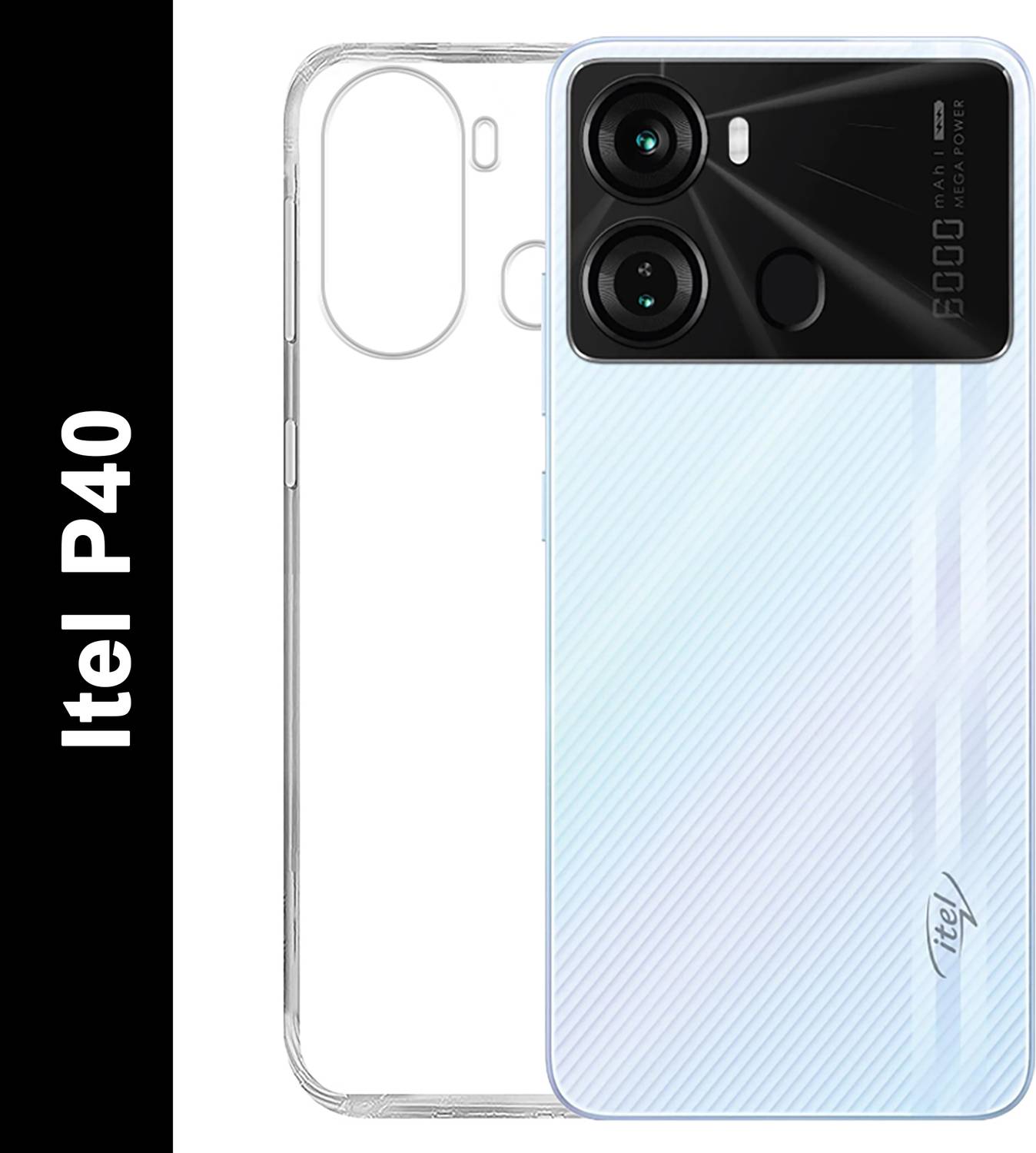 BOZTI Back Cover for Itel P40