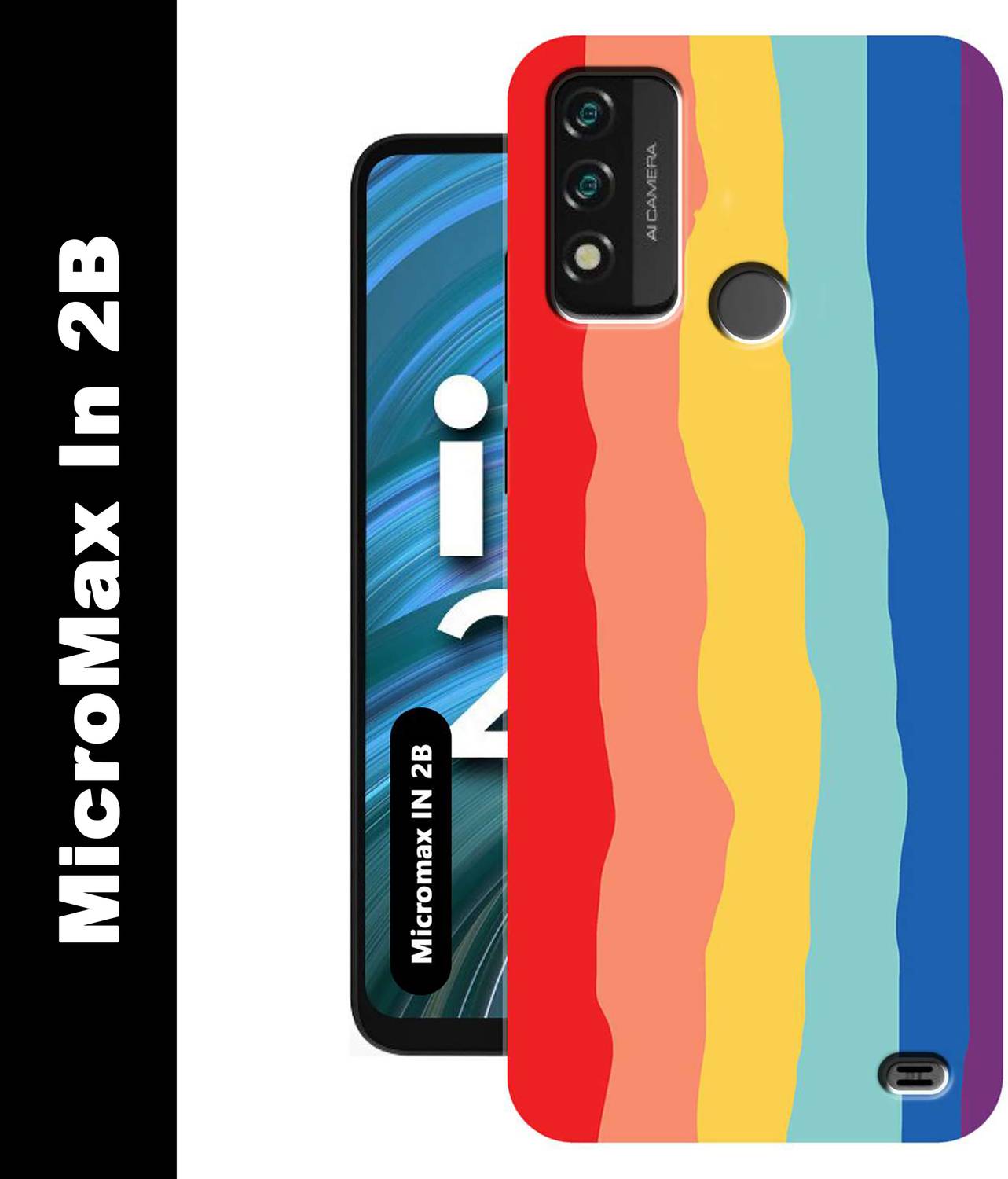 BUYMORE Back Cover for Micromax IN 2B