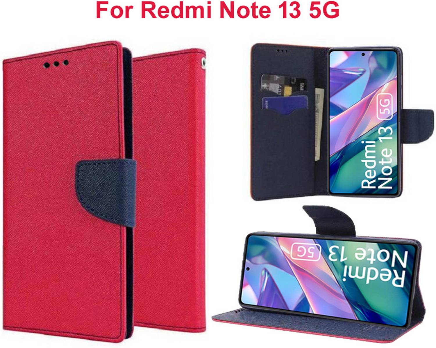 Carnage Flip Cover for Redmi Note 13 5G