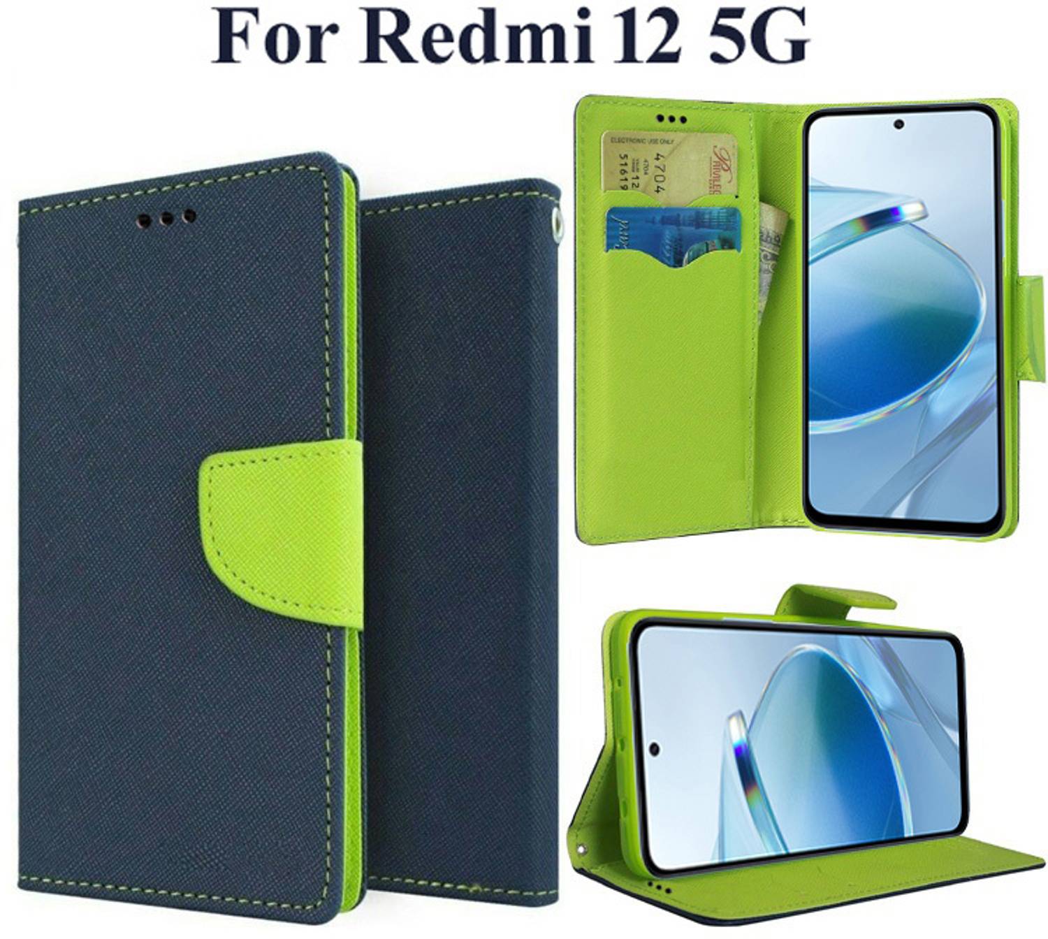Carnage Flip Cover for Redmi 12 5G