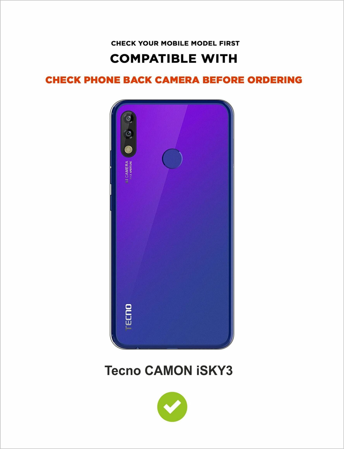 Image of SBMS Flip Cover for Tecno CAMON iSKY3 Back Cover Case with Magnatic Closure