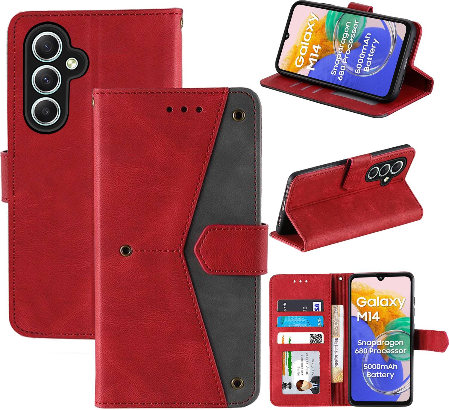 Autofocus Flip Cover for Samsung M14 4G