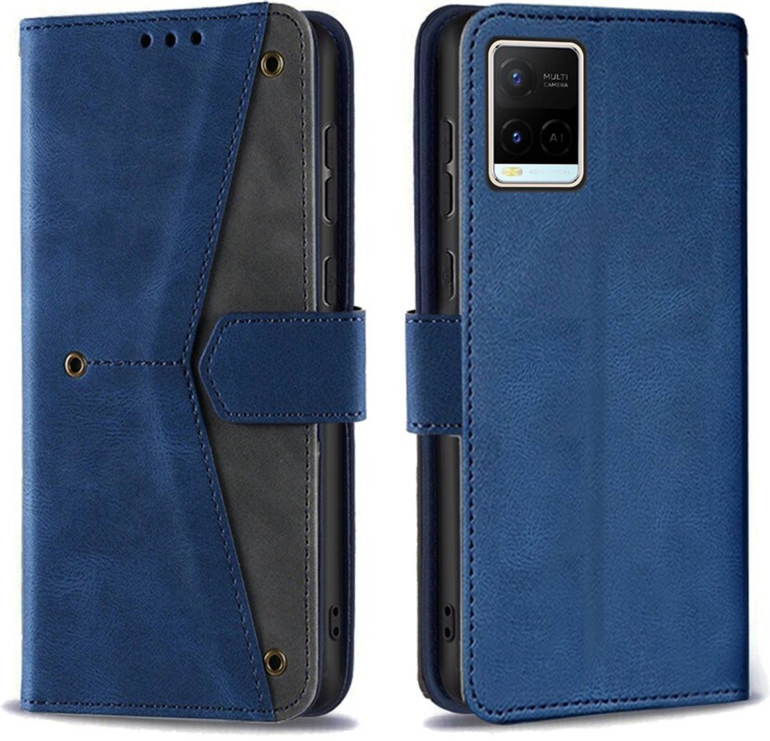Aarov Flip Cover for Vivo Y21