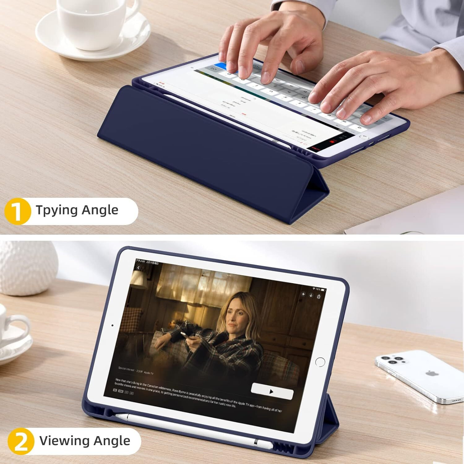 Image of AGEIS Flip Cover for APPLE iPad 9th Gen 10.2 inch
