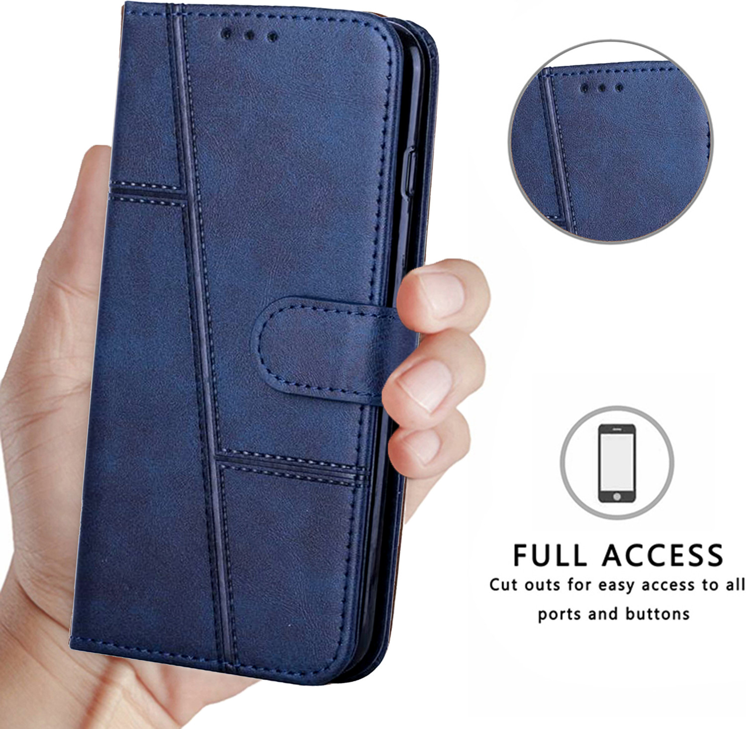 Image of Trap Premium Flip Cover Flip Cover for Infinix Hot 11S