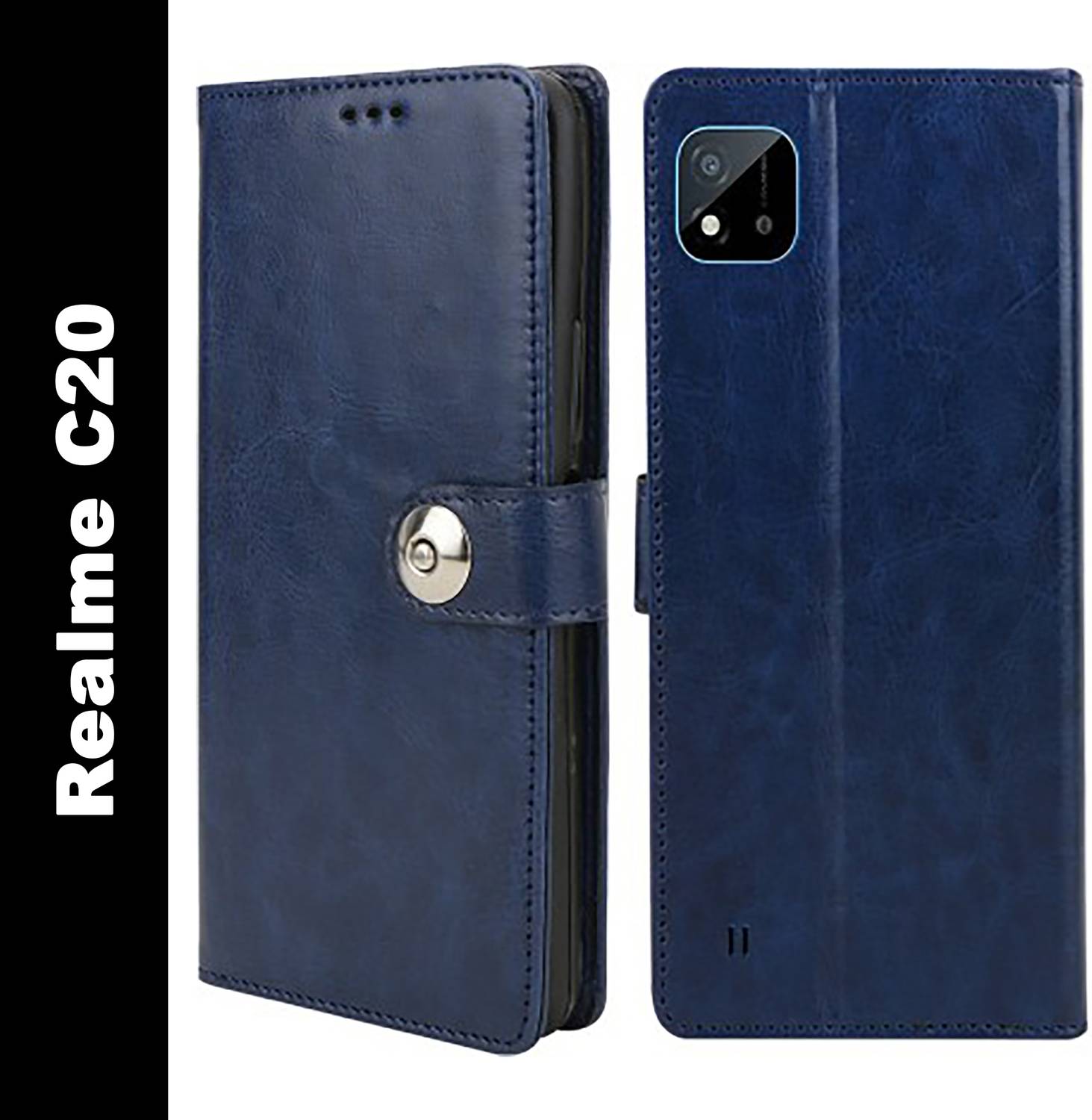 Aarov Flip Cover for Realme C20