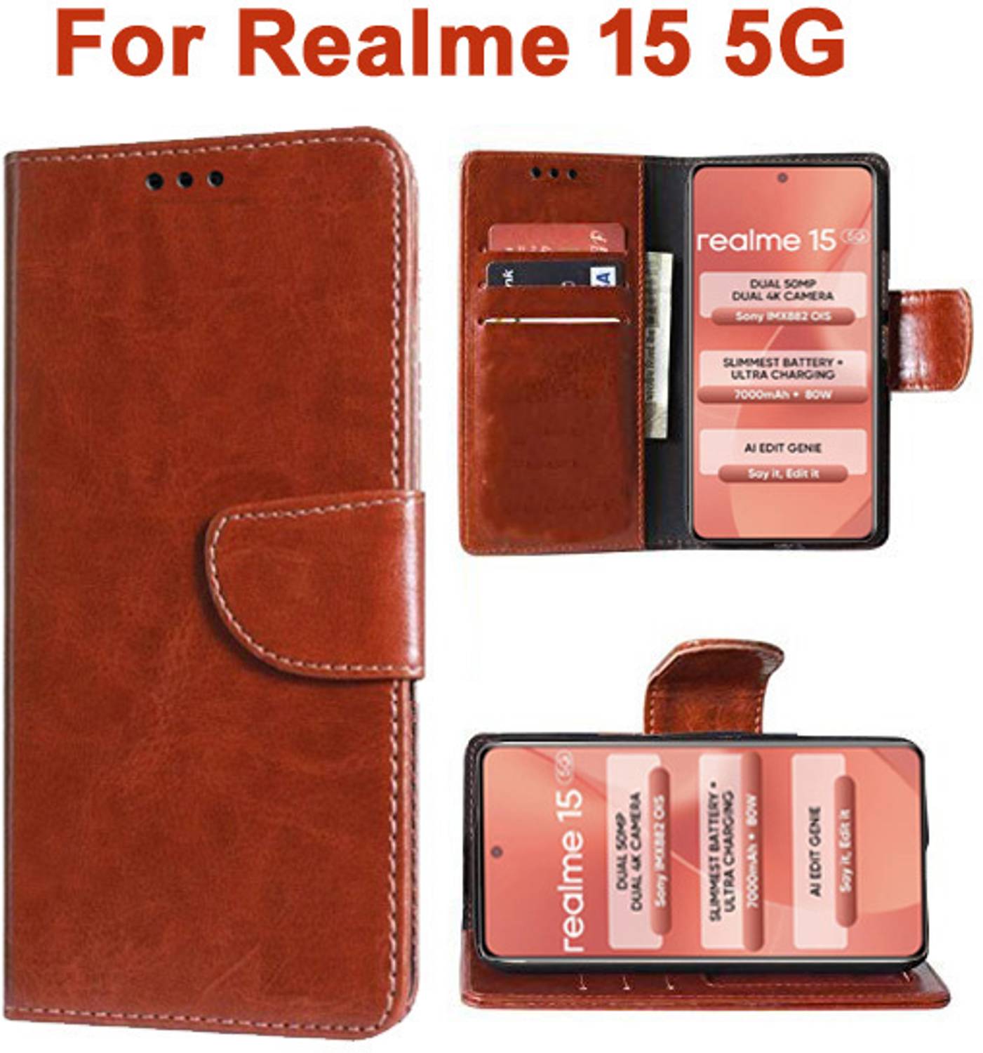 Carnage Flip Cover for Realme 15 5G