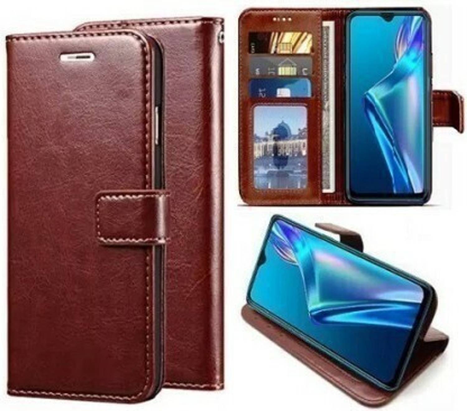 Aarov Flip Cover for POCO M2, REDMI 9 Prime, POCO M2 Reloaded