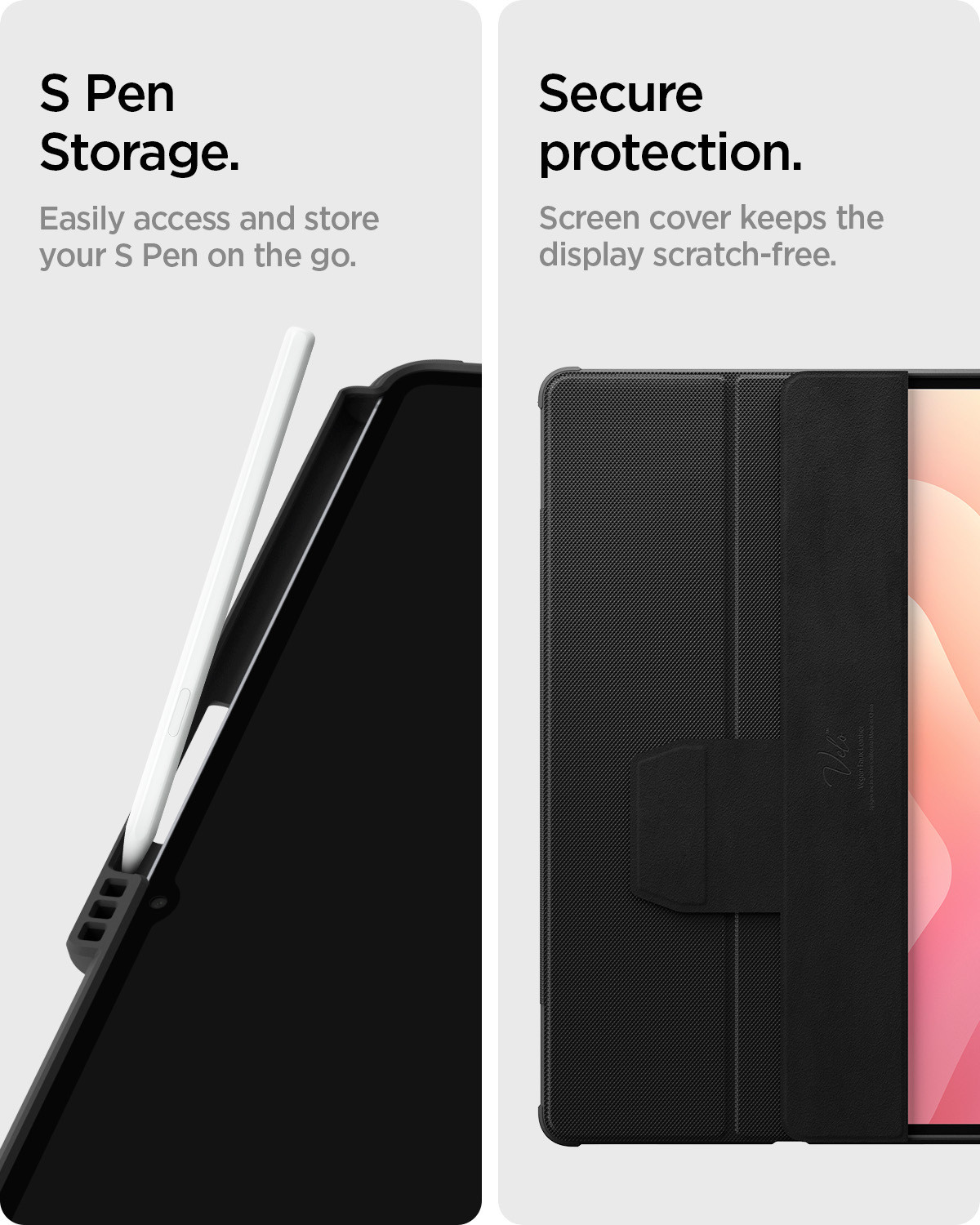 Image of Spigen Rugged Armor Pro Flip Cover for Samsung Galaxy Tab S11 Ultra